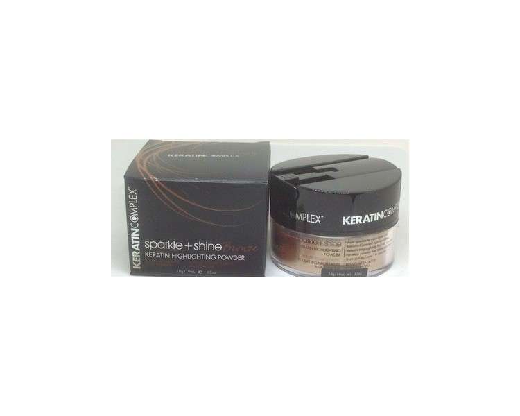 Keratin Complex Bronze Sparkle and Shine Highlighting Powder 19ml