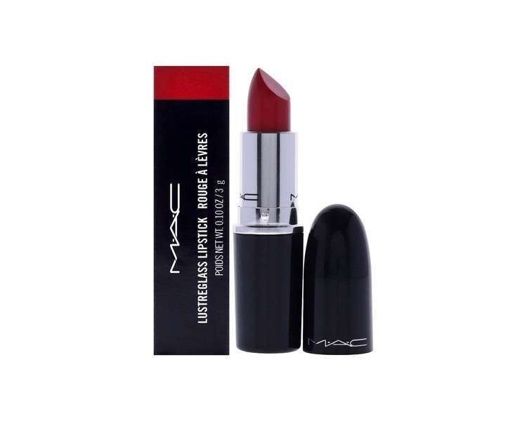 MAC Lustreglass Sheer Shine Cockney Lipstick for Women 0.1 oz