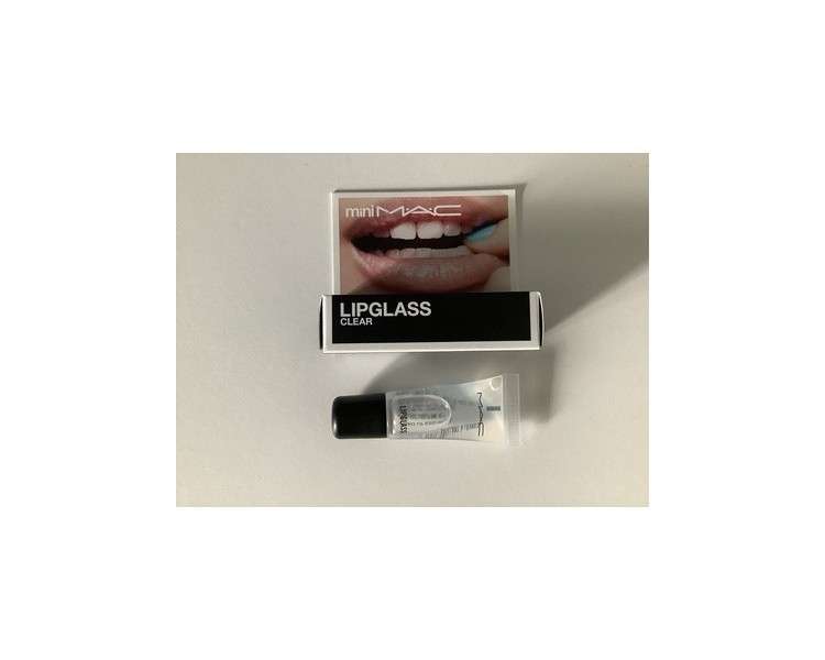 MAC Lip Glass Clear 7ml Mini Crystal Clear Formula