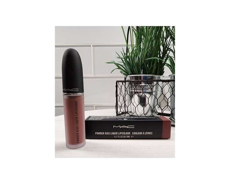 MAC Powder Kiss Liquid Lipcolor Over the Taupe 997 Full Size 0.17oz Lip Color