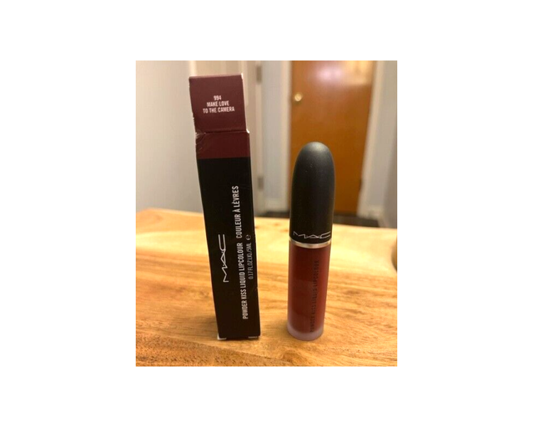 MAC Cosmetics Powder Kiss Liquid Lipcolour 994 Make Love to the Camera NEW!