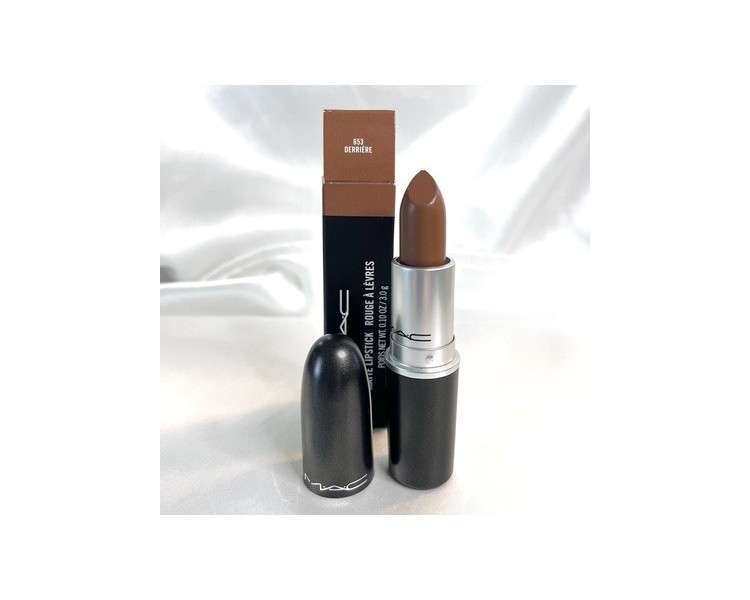 MAC Matte Lipstick DERRIERE 653 0.10oz - Full Size - New in Box