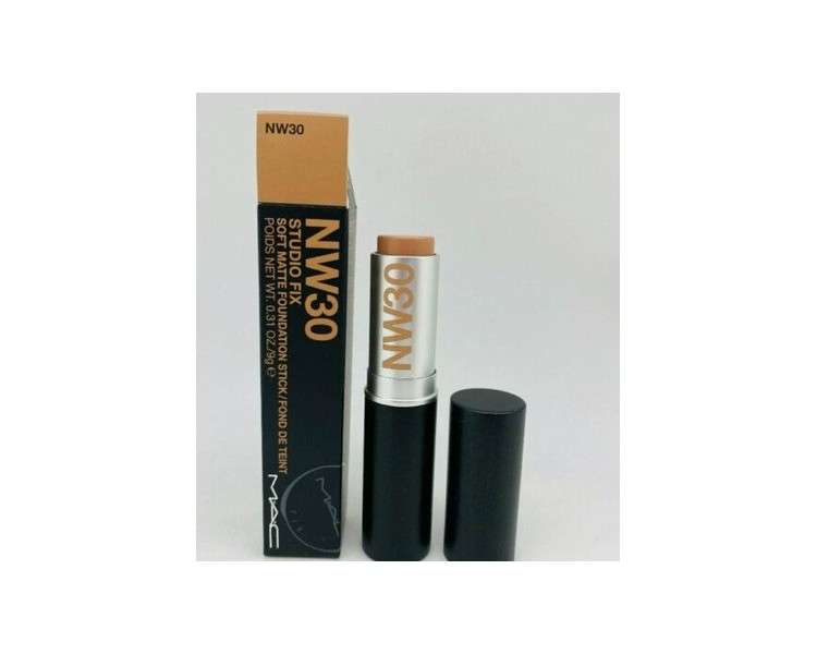 New Mac Studio Fix Soft Matte Foundation Stick with Label 30 Brand New in Packaging