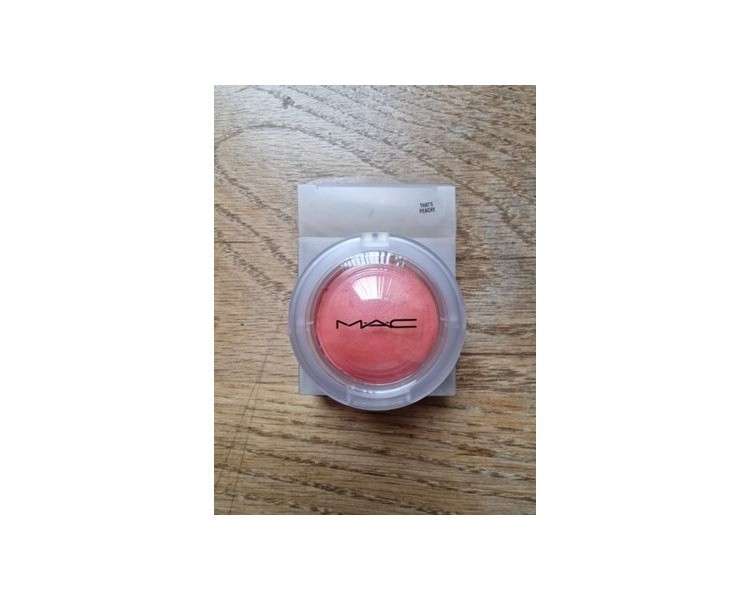 MAC Glow Play Blush That's Peachy - New Boxed 100% Authentic