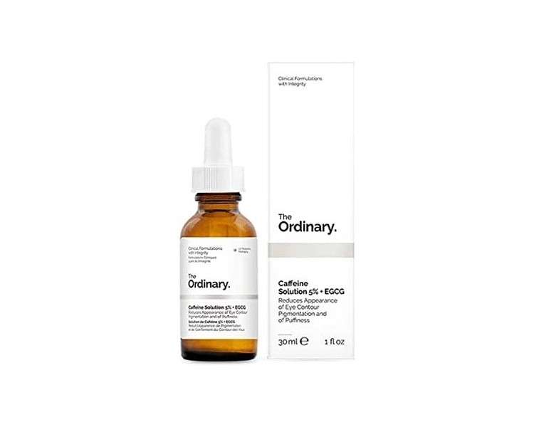 The Ordinary Original Caffeine Solution 5% + EGCG 30ml for Dark Circles and Puffy Eyes