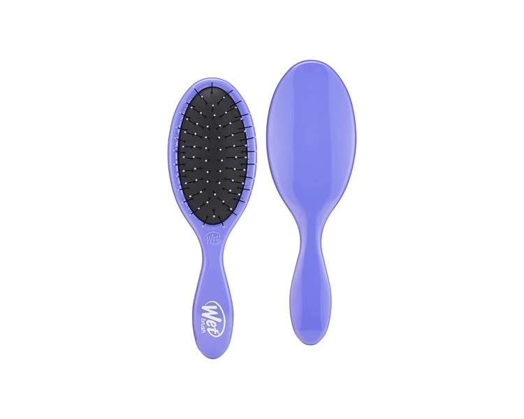 WetBrush Custom Care Thin Hair Detangler with Soft Bristles for Gentle Detangling - Purple