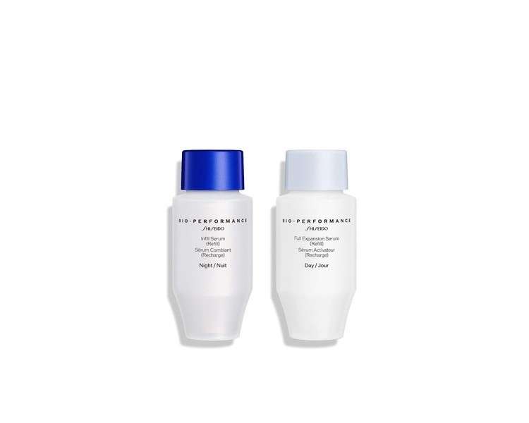 Shiseido Bio-Performance Skin Filler Serums Refill Two-Step Serums System Night & Day Formulas for Plump Firm Skin