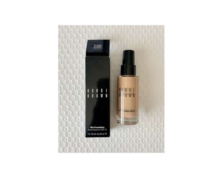 Bobbi Brown Skin Foundation SPF 15 N-060 Neutral Honey 30ml 1oz