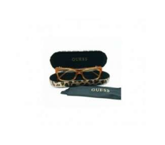 Authentic Guess by Marciano GM137 A15 Amber Clear 52-16-135 Eyeglasses