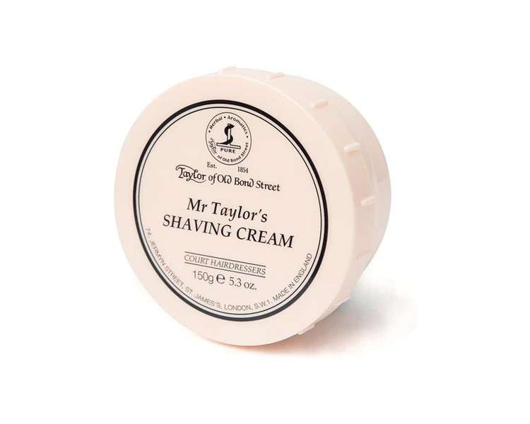 Taylor of Old Bond Street Mr Taylors Shaving Cream Bowl 150g