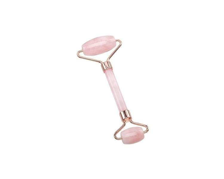 Zoe Ayla Luxurious Pink Natural Quartz Stone Facial Roller