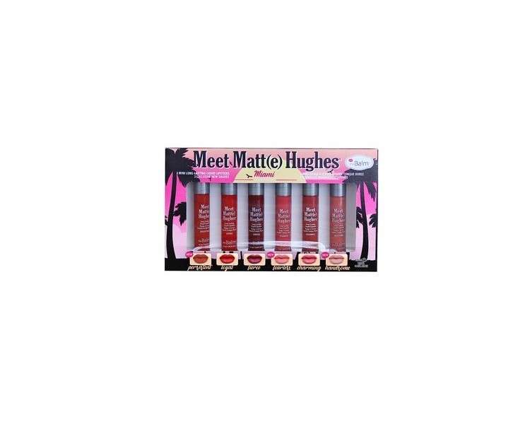 theBalm Meet Matte Hughes Miami Mini Kit Liquid Lipsticks