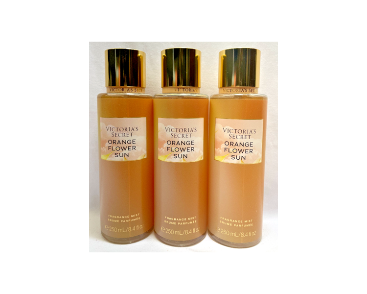 Victoria's Secret Orange Flower Sun Fragrance Mist 8.4 fl oz