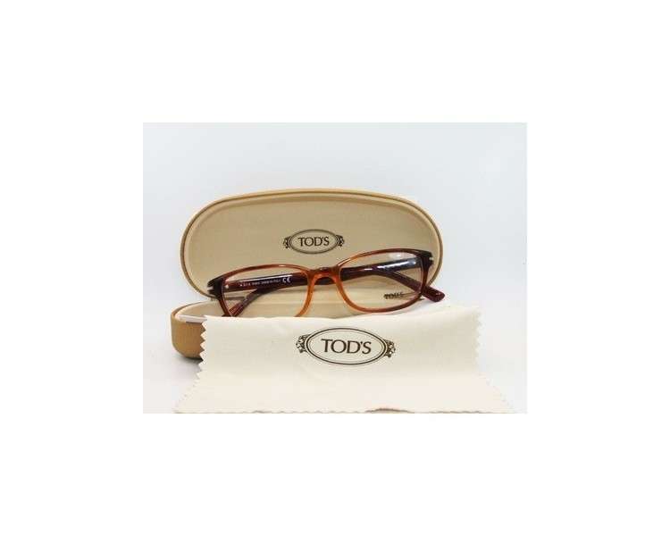 New Authentic Tod's Italy TO5092 056 Havana Eyeglasses 52/18/145 with Case