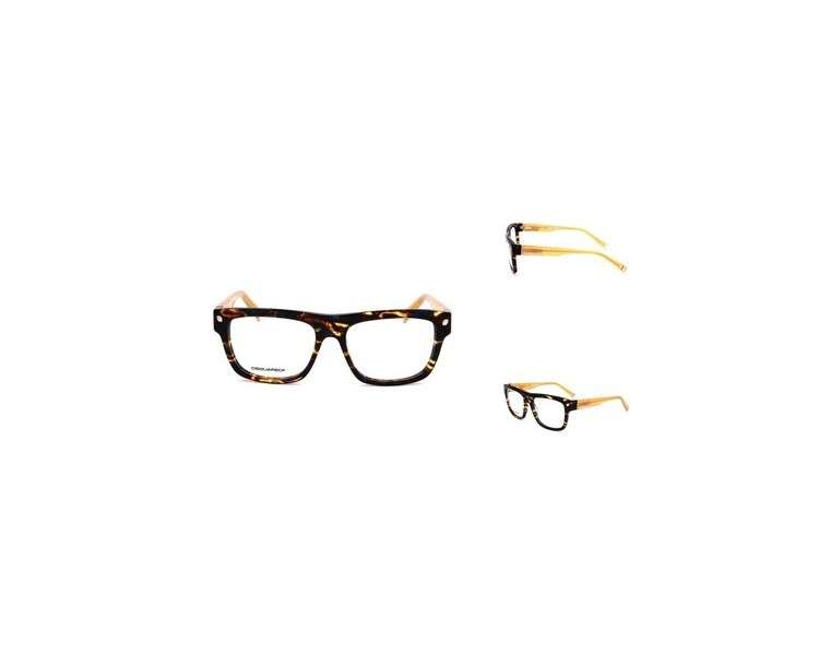 Dsquared2 DQ5076-055-53 Brown Eyeglass Socket 53mm