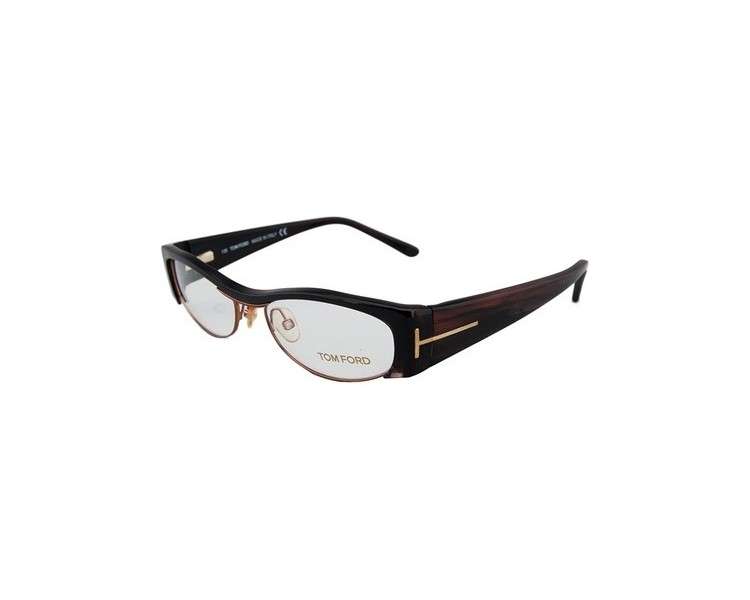 Tom Ford TF-5076 U60 Acetate Plastic and Metal Brown Mix Glasses