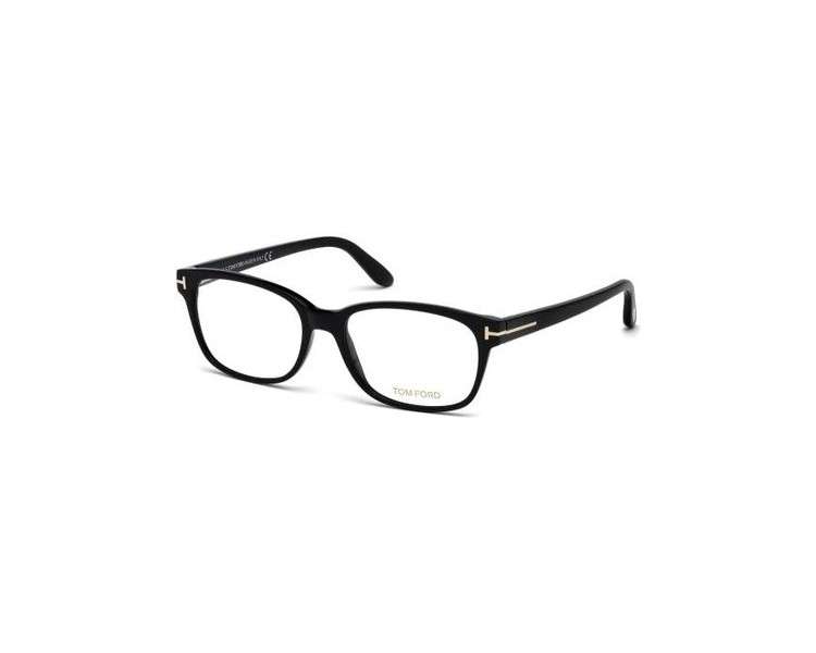 Tom Ford Women's Glasses 5406 001 Shiny Black Plastic Frame 55mm