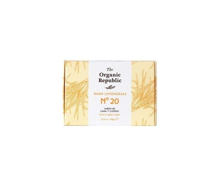 Hygiene The Organic Republic Unisex Jabon Lemongrass 100 Gr