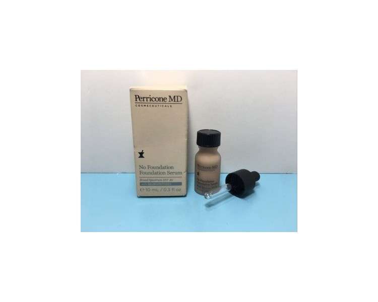 Perricone MD No Foundation Foundation Serum SPF 30 0.3oz - New & Packaged