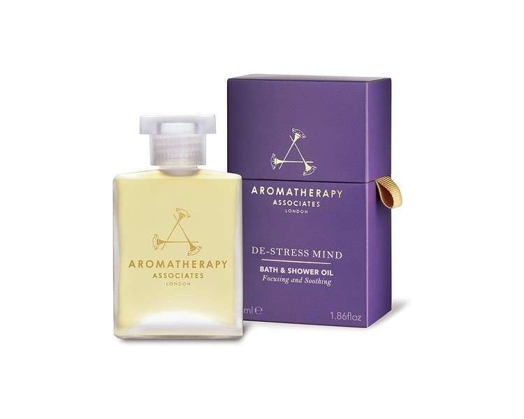 Aromatherapy Associates De-Stress Mind Bath and Shower Oil 55ml