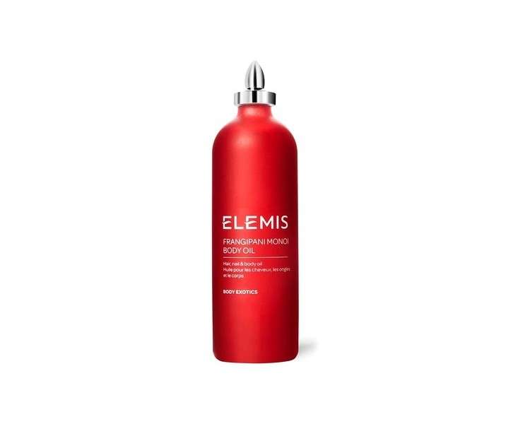 ELEMIS Frangipani Monoi Body Oil Ultra-Hydrating Massage Oil with Coconut Oils 100ml