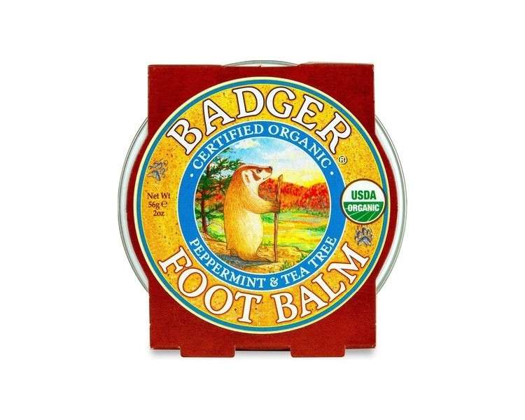 Badger Foot Balm Tin 2oz