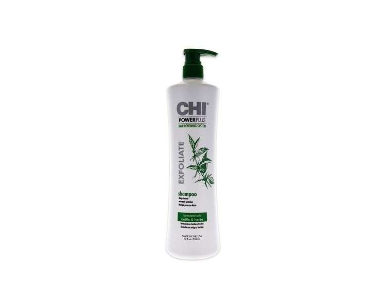 CHI Powerplus Scalp Renew System Exfoliate Shampoo 32 Fl Oz
