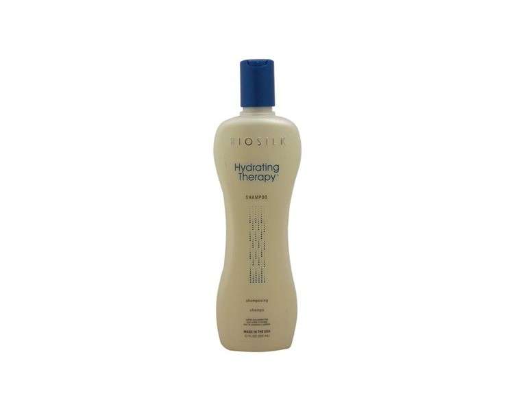 BioSilk Hydrating Therapy Luxury Shampoo Moisturizing Shine Enhancing for Dry and Damaged Hair 355ml