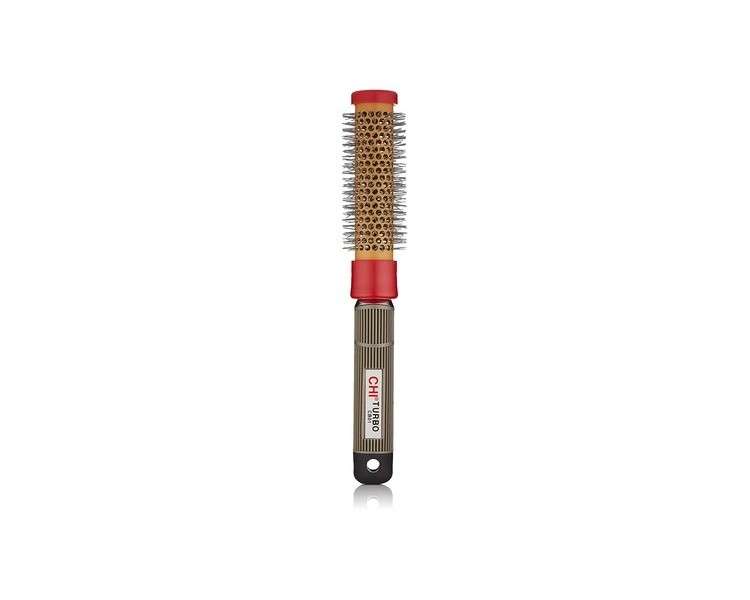 CHI Ceramic Round Nylon Small Brush Red & Gold 1 Count