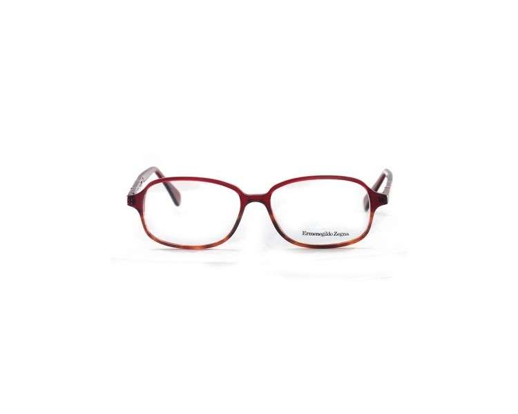 Ermenegildo Zegna Women's Glasses VZ3501 6DR Red Tortoise 52-15-140 Rectangular