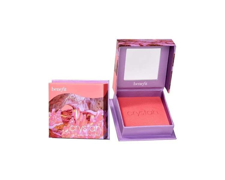 Benefit Blush 6g Net wt. 0.21 oz Crystah Strawberry Pink