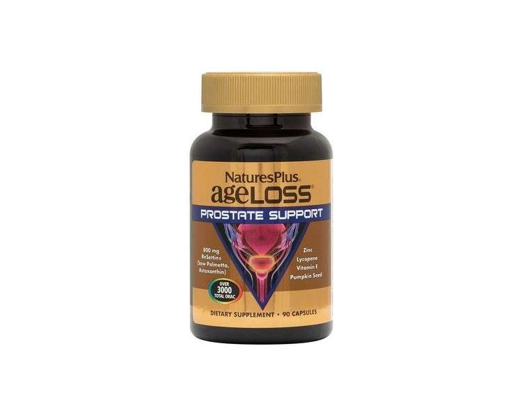 Natures Plus Age Loss Prostate Support Healthy Prostate Function 90 Capsule