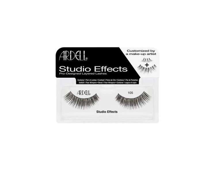 Ardell Professional Studio Effects Eye Lashes 105 Black