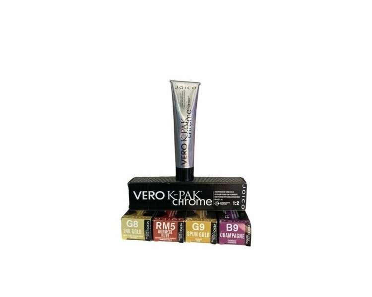 Joico Vero K-Pak Chrome Demi Permanent Cream Hair Color 2 fl. oz