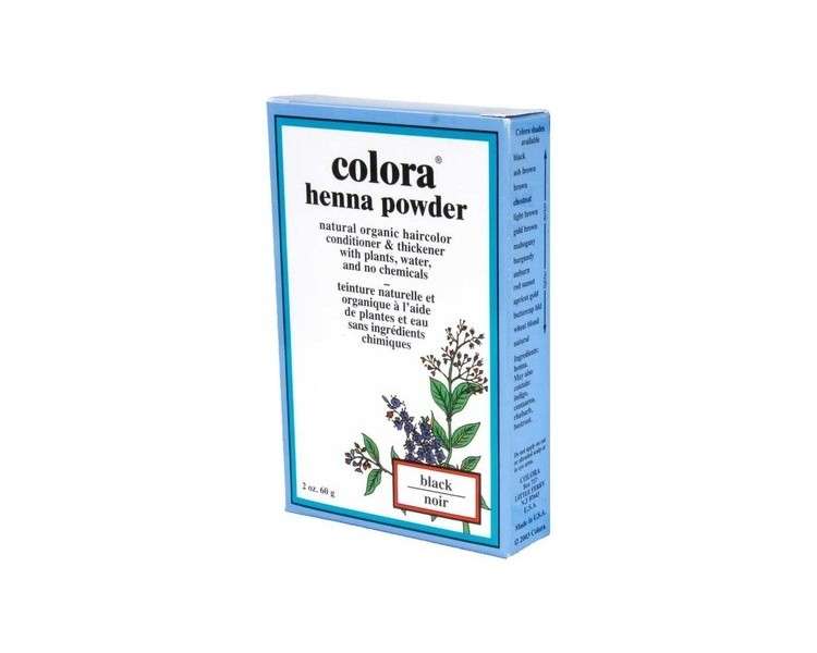 Colora Henna Powder Black 2oz