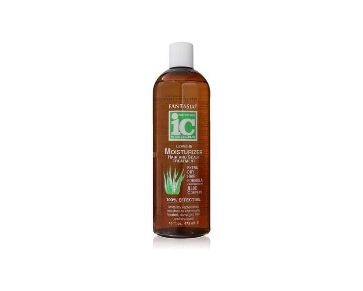 Fantasia IC Leave-In Moisturizer Hair and Scalp Treatment 16 Ounce