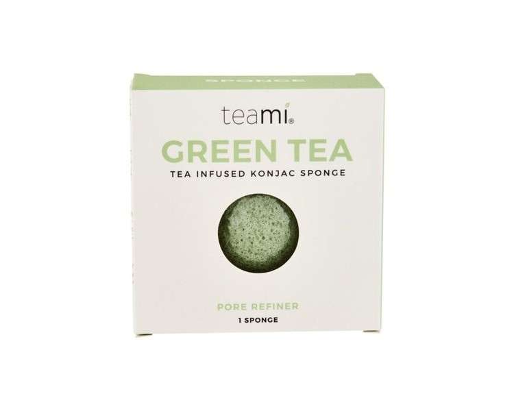 Teami Blends Green Tea Konjac Sponge 0.1 oz Makeup Sponge