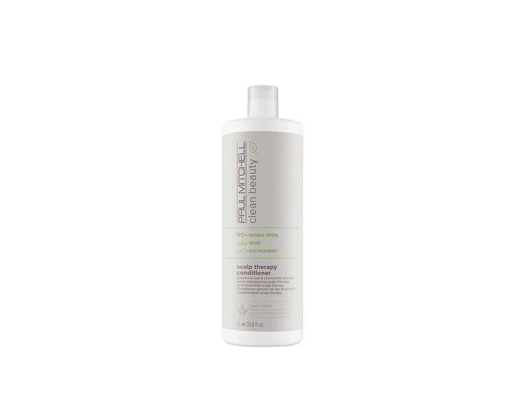 Paul Mitchell Clean Beauty Scalp Therapy Conditioner for All Hair Types 33.80 Ounce