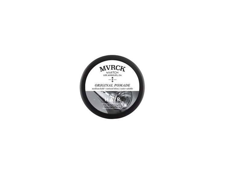 Paul Mitchell MVRCK by MITCH Original Pomade for Men Medium Hold Natural Shine Finish Water-Soluble 3 Ounce