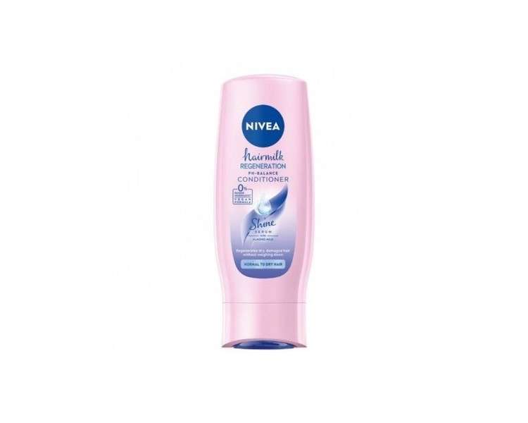 NIVEA Hairmilk Care Conditioner 200ml with Milk Proteins for Normal to Dry Hair