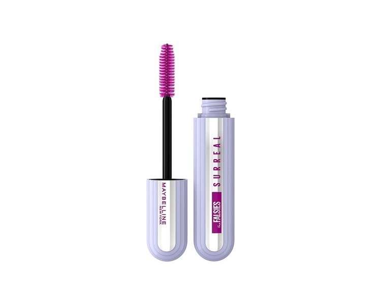 Maybelline The Falsies Surreal Extension Mascara Black 24H Buildable Formula for Length and Volume 10ml