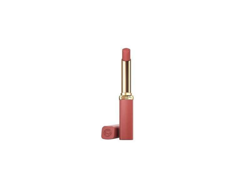 L'Oréal Paris Lipstick for a Powdery Matte Finish and 16 Hours Long-Lasting, Color Riche Intense Volume Matte 600 Le Nude Audacious 1.8g