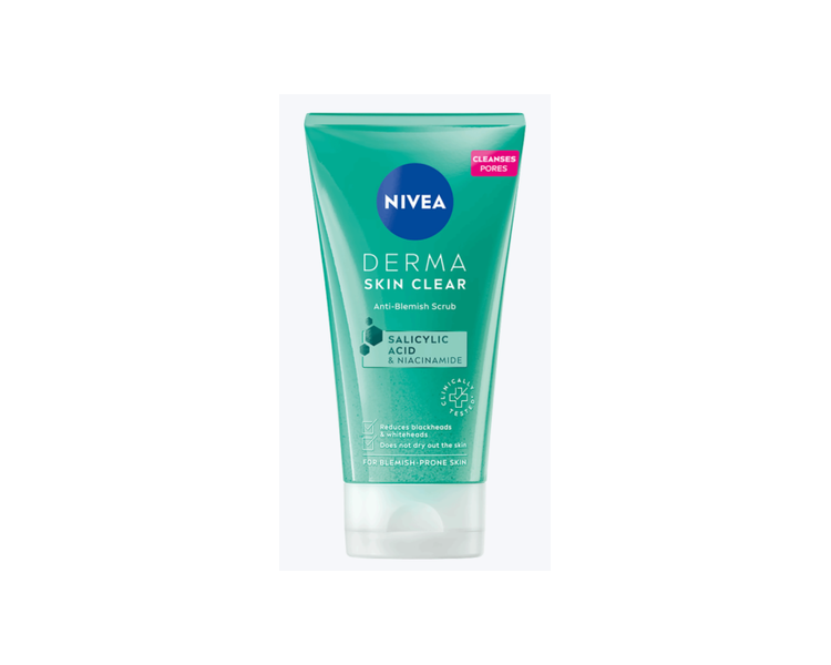 Nivea Derma Skin Clear Anti Blemish Peeling with Salicylic Acid and Niacinamide 150ml