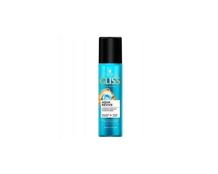 Gliss Aqua Revive Express Conditioner for Dry and Normal Hair 200ml