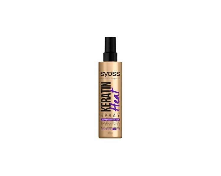 Syoss Keratin Heat Protection Hairspray 200ml