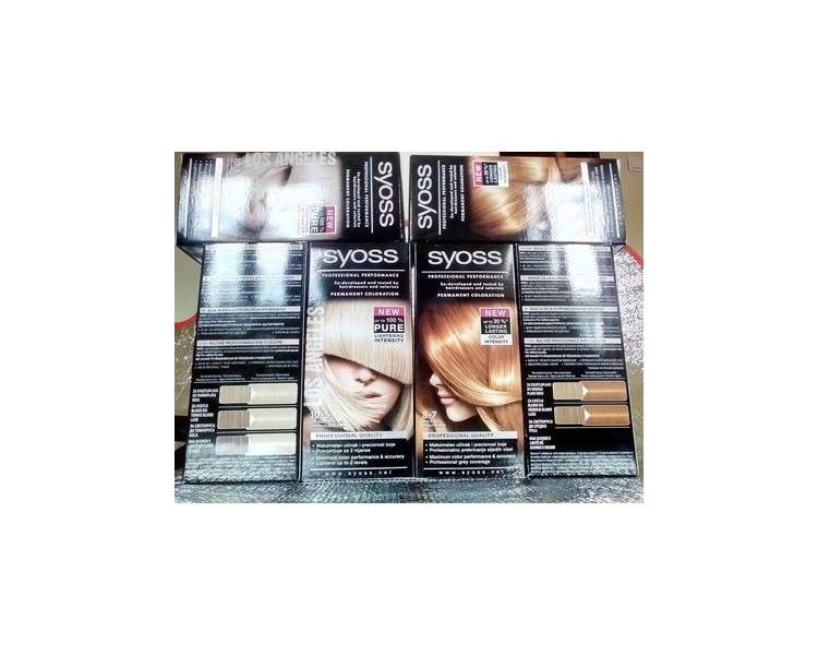 Syoss Professional Hair Color 1 - 1 Black Professional