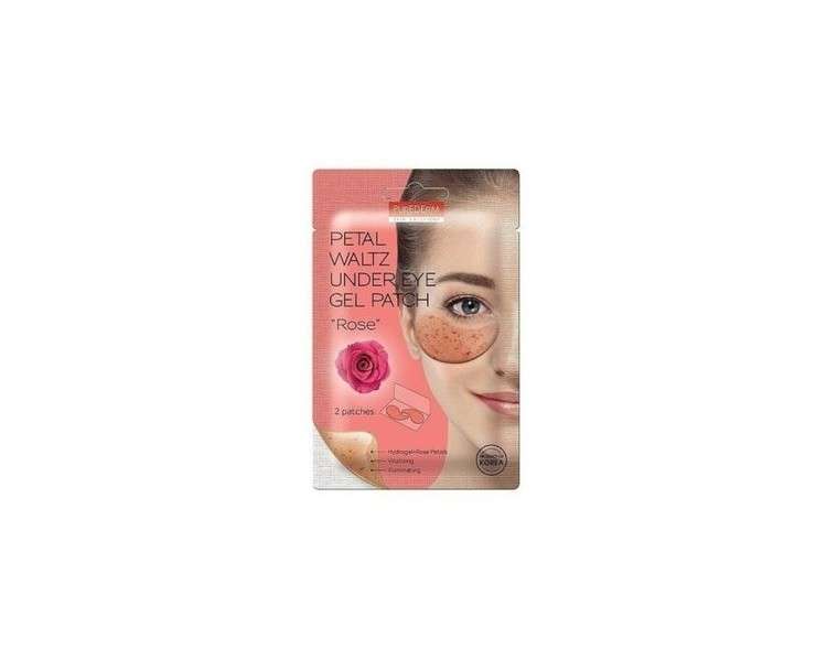 PUREDERM Petal Eye Gel Patch Rose 2 Patches