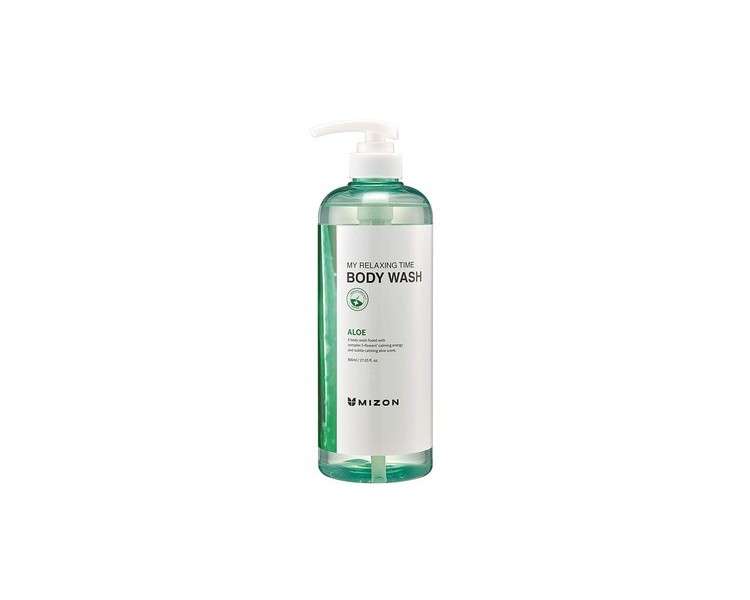 MIZON My Relaxing Time Aloe Body Wash 27oz - Nourish, Moisturize, and Soothe Skin