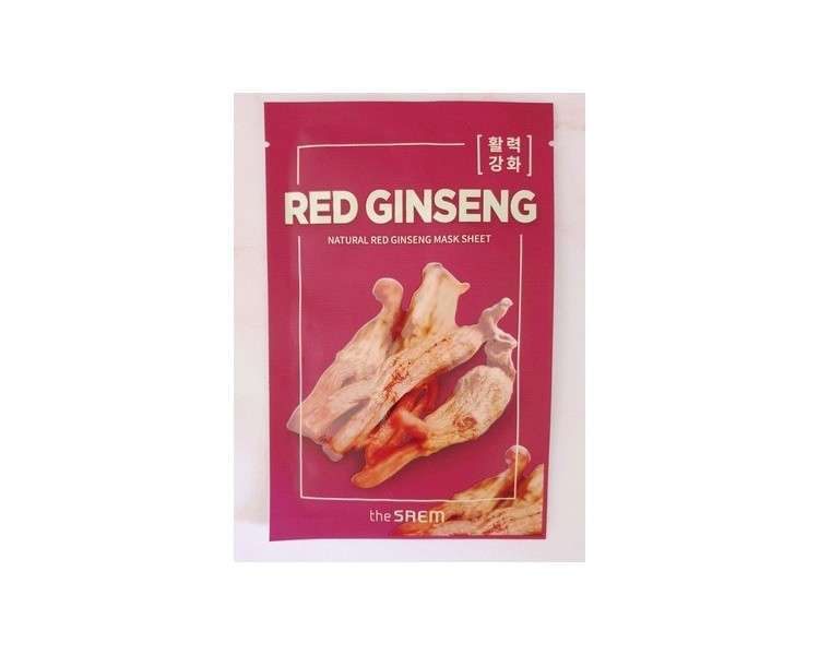Korean Red Ginseng Sheet Mask 21ml