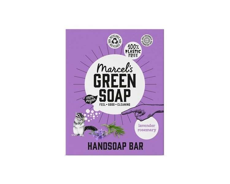 Marcel's Green Soap Lavender & Rosemary Hand Soap 90g